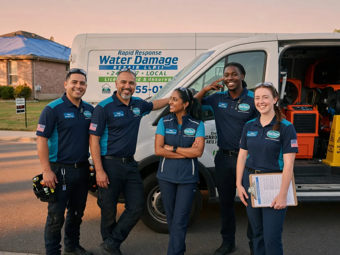 Water Damage Restoration company in Claremont, IL